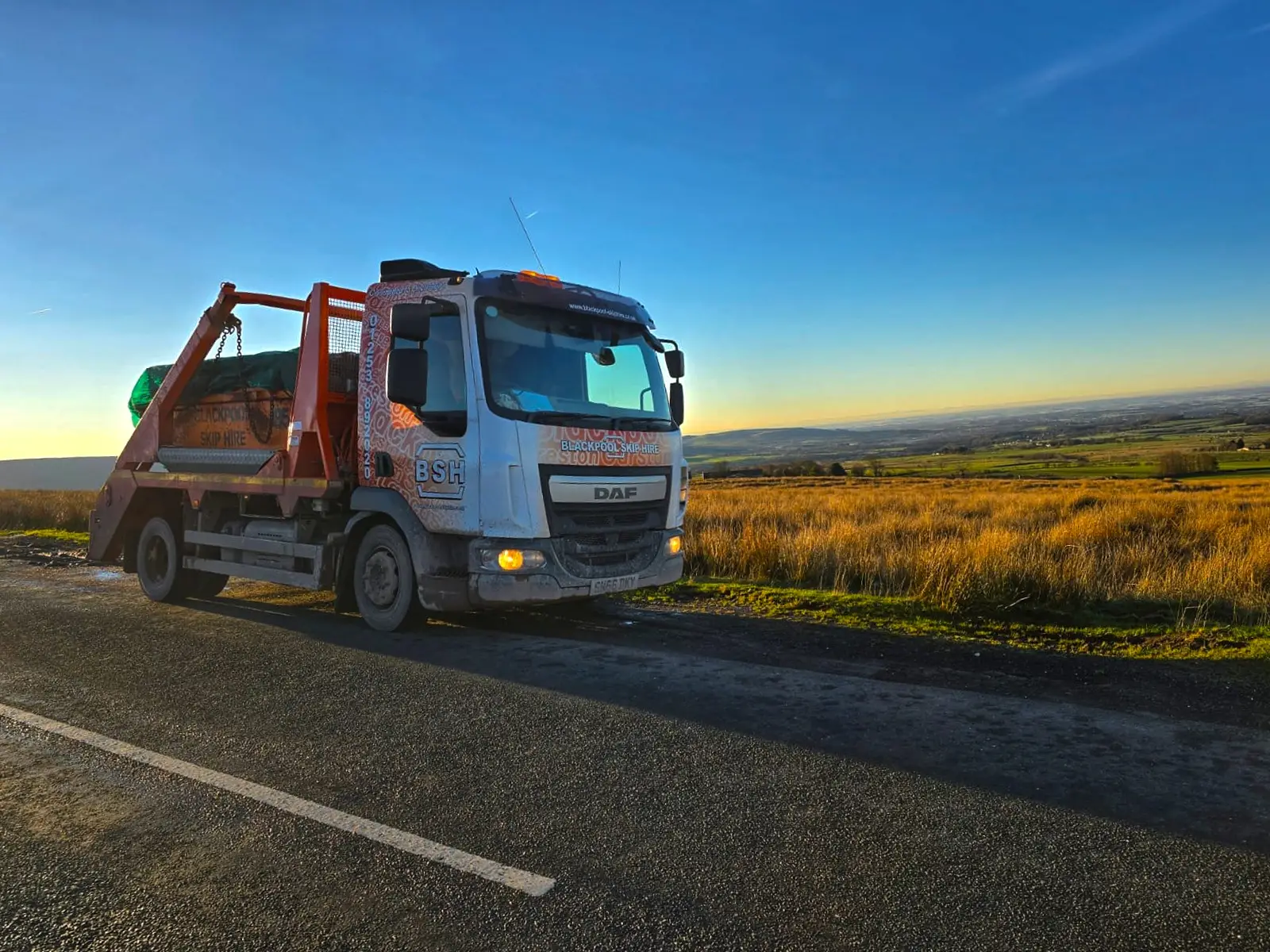 Blackpool Skip Hire Skip Truck